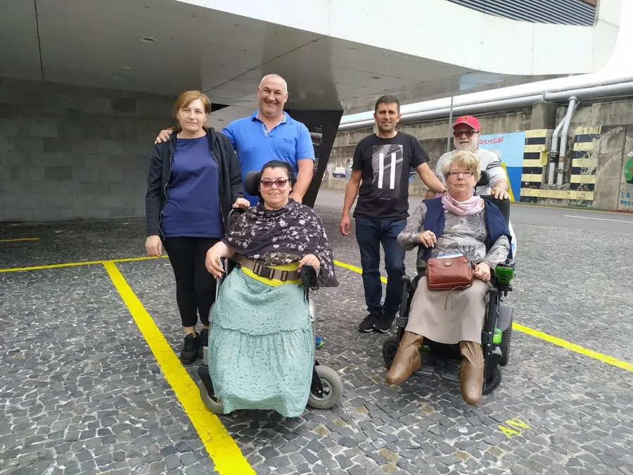 Momentos com clientes na Madeira